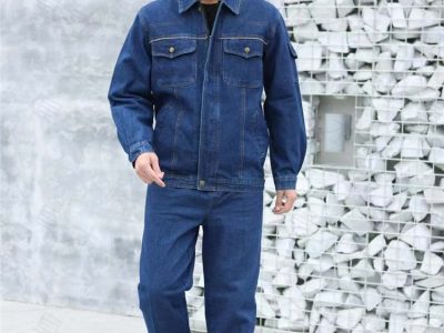 牛仔工作服