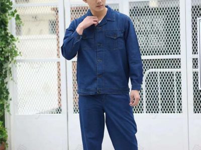 牛仔工作服